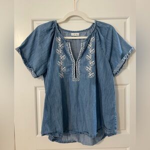 THML Denim style Top Size L